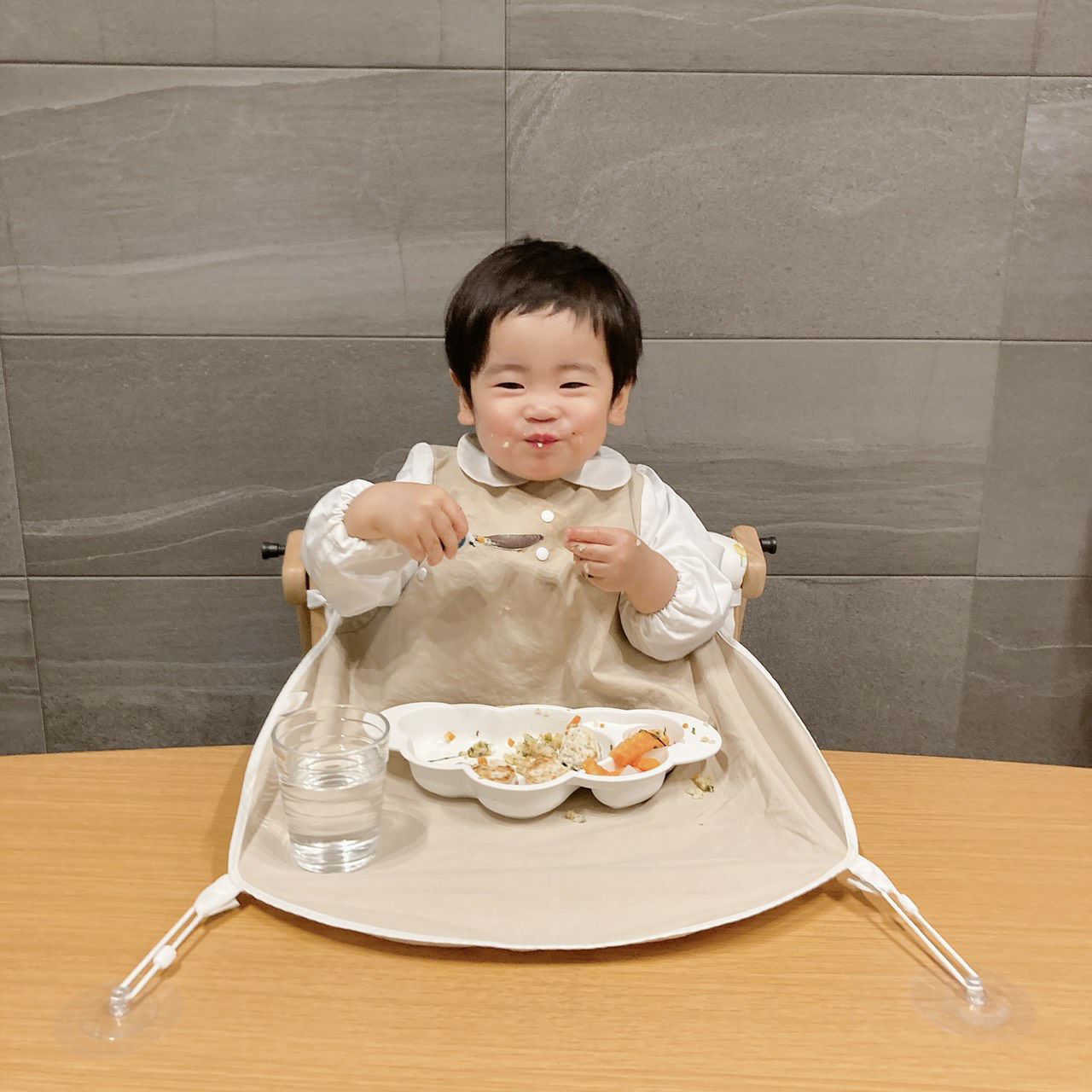 SAMOE サモエ お食事エプロン 離乳食 幼児食 BLW - その他